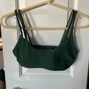 Born Primitive Dark Green Bikini Top Small